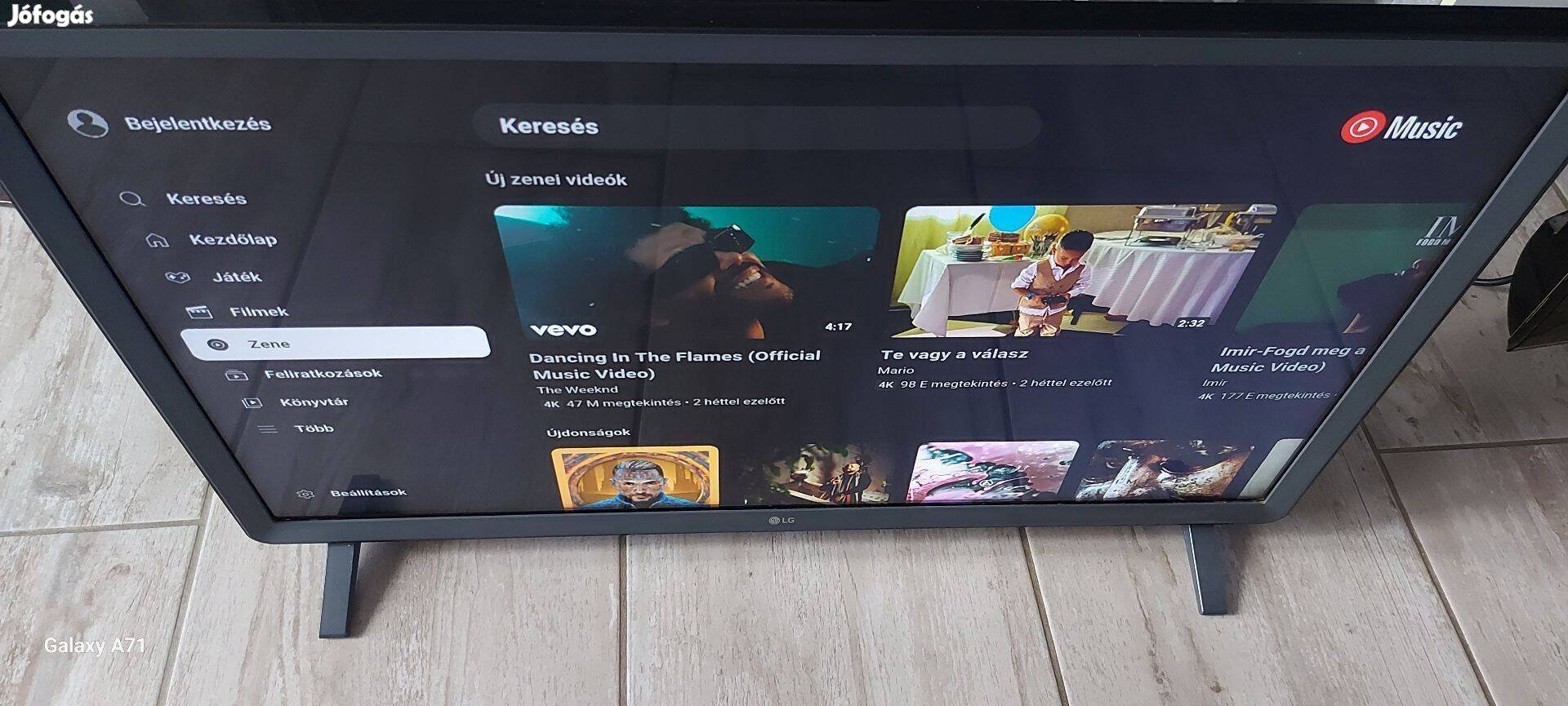 Lg 32lk6100 full hd, smart Tv, wifi, 81cm, Youtube, Disney+