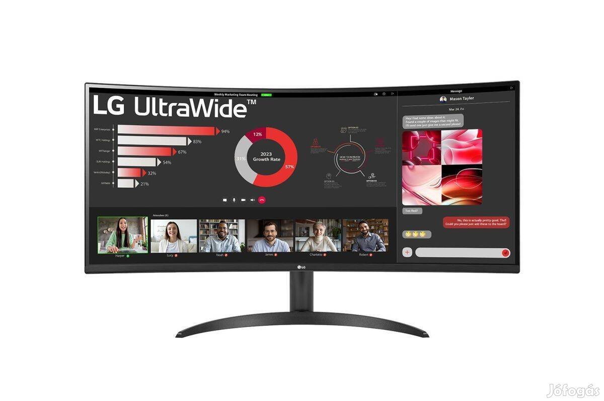 Lg 34" 34wr50qc-b led