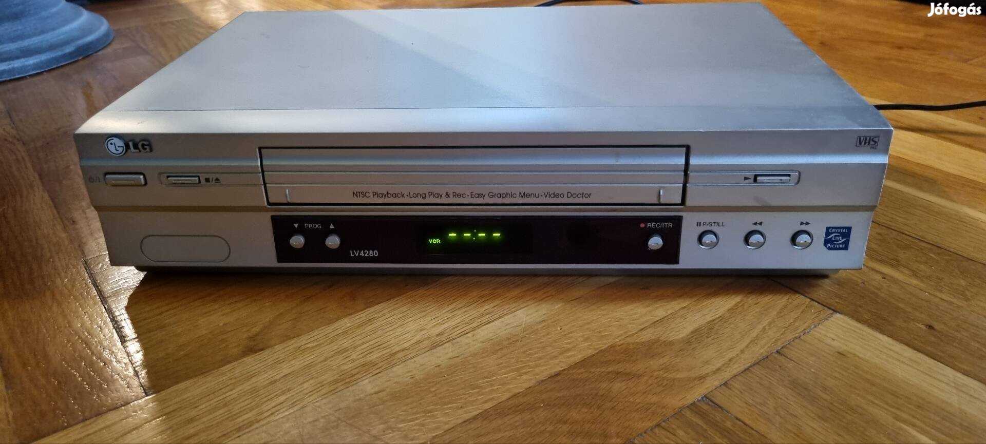 Lg 4280 típusú videó, vhs 