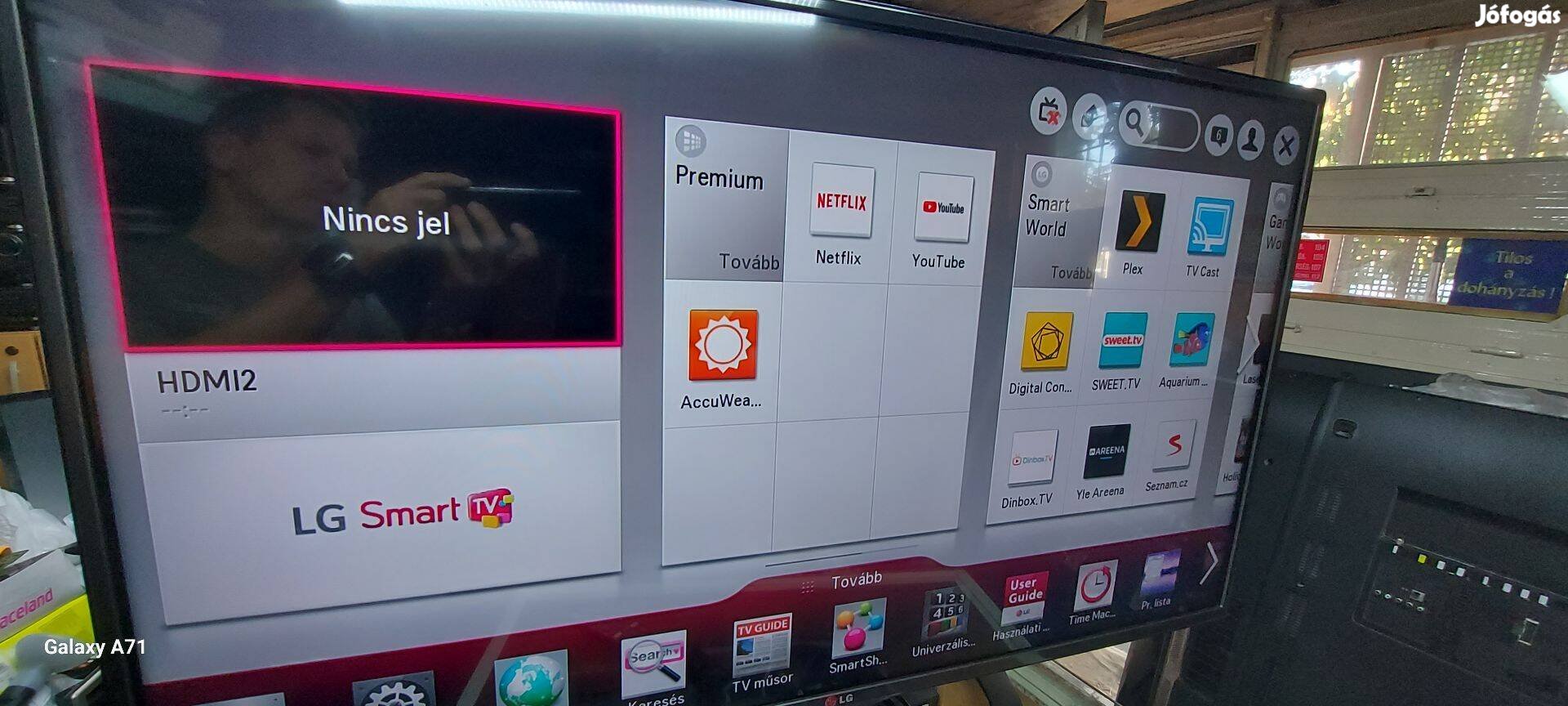 Lg 42LA620S smart Tv, Passziv 3D, wifi, 106cm, Youtube