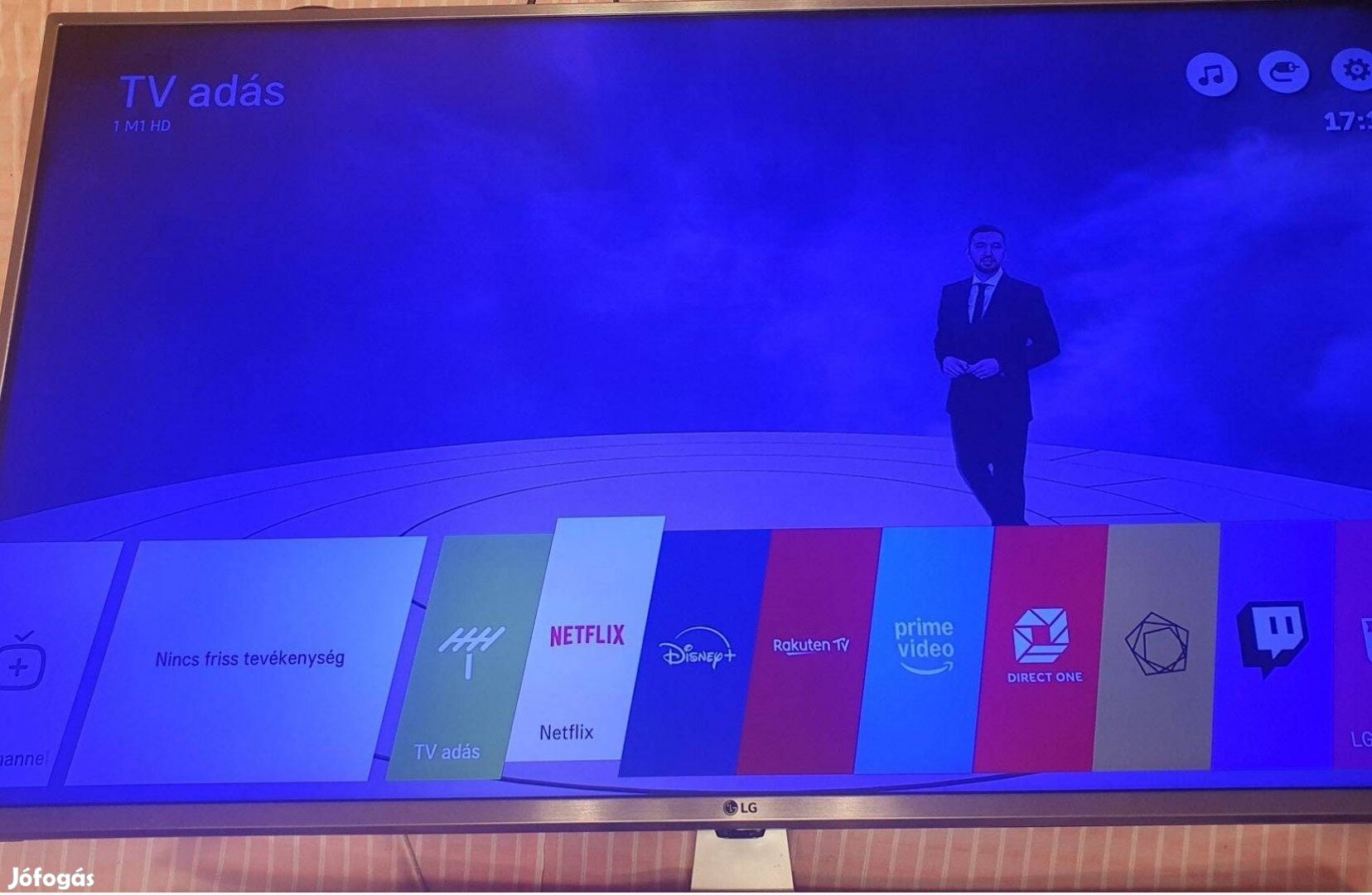 Lg 43Uj701V LED hibás UHD tv akciós áron! Wifi,Youtube,Smart