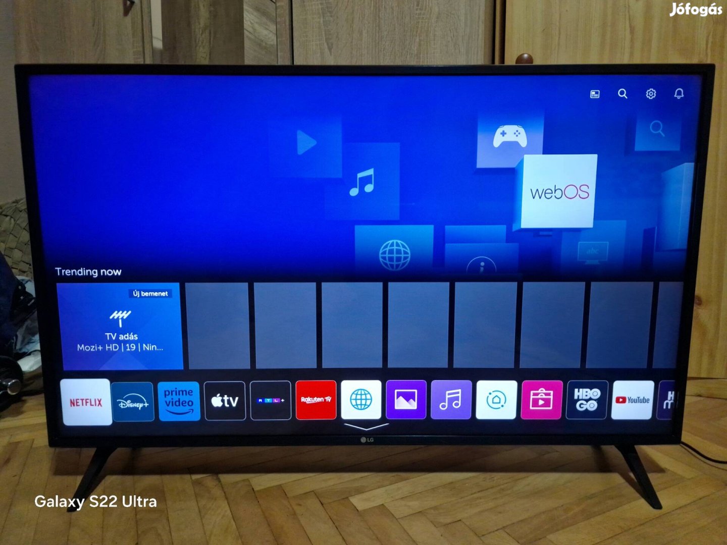 Lg 4K Ultra HD wifis Smart tv, 109cm