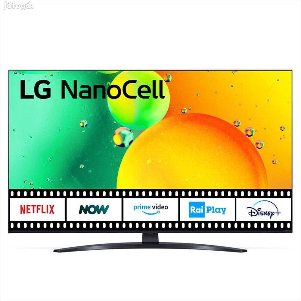 Lg Nanocell 50Nano766QA Ultra HD 4K Smart TV 127cm Újszerű Garis !