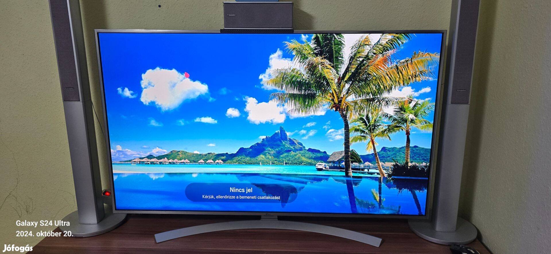 Lg Qvantum Technologiás 4k-s Led tv eladó áron alul 55colos