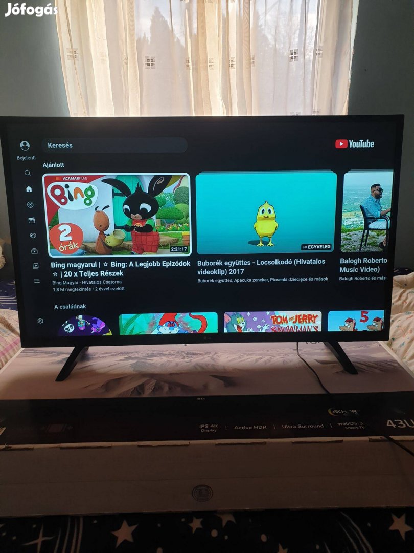 Lg smart tv 108 cm 4k