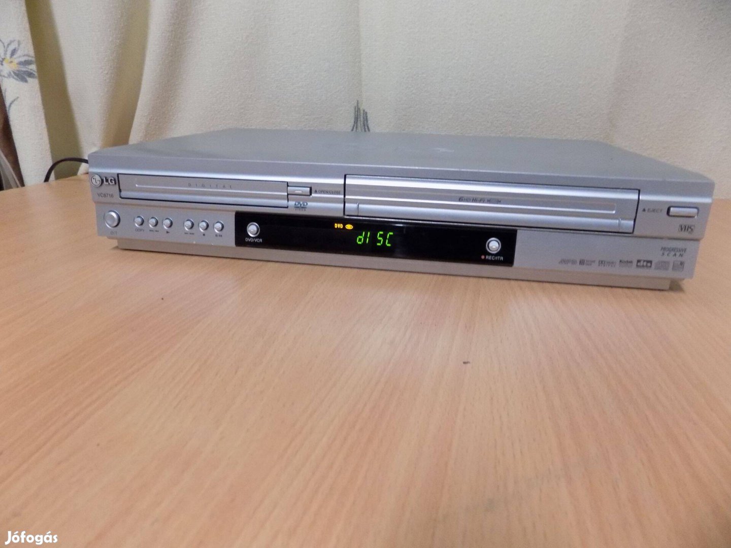 Lg vc8716 dvd/vhs