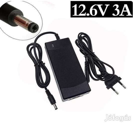 Li-Ion 12,6V-os 3A Akkumulátortöltő (5309)