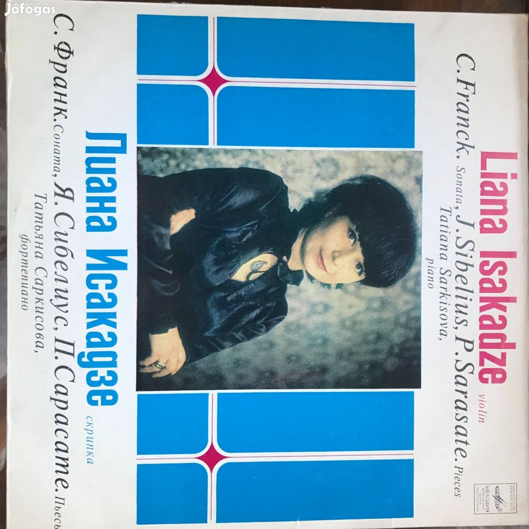 Liana Isakadze zene - C.Franck, J.Sibelius, P.Sarasate