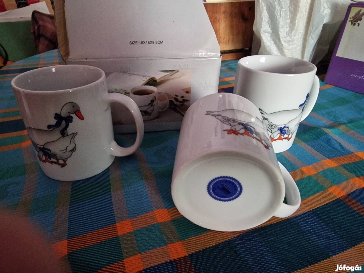 Libás német porcelán bögrék