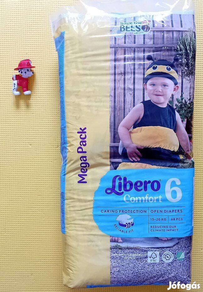 Libero Comfort pelenka (6-os) 13-20 kg-os gyereknek