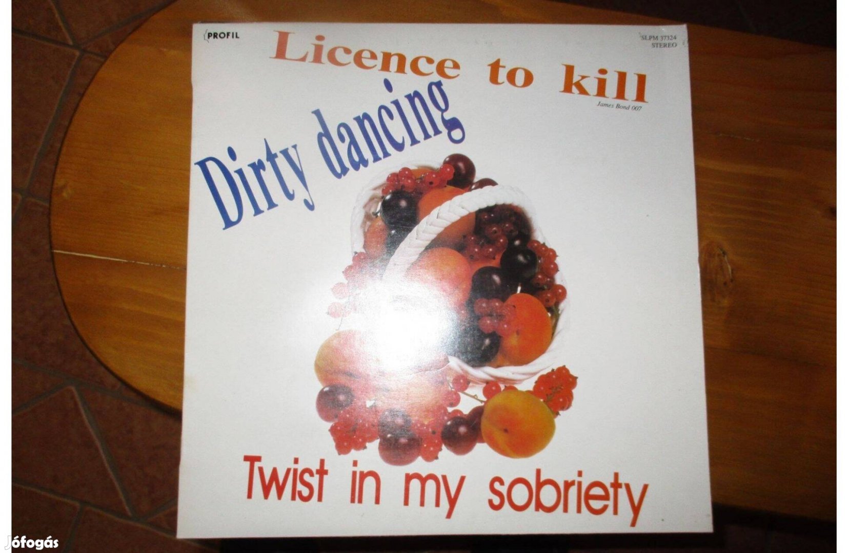 Licence to kill vinyl hanglemez eladó