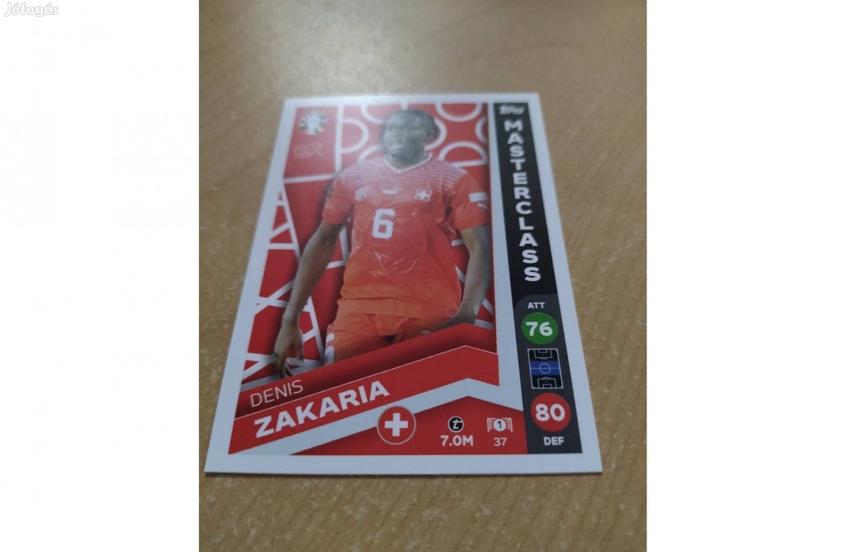 Lidl Euro 2024 foci kártya Denis Zakaria, 37