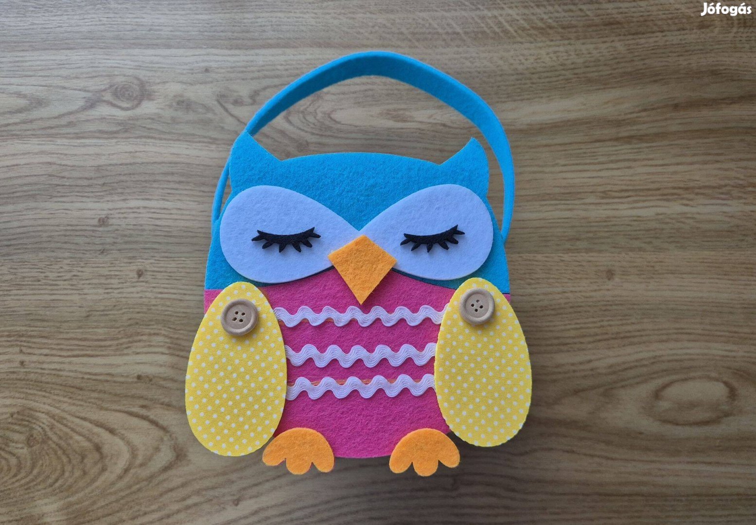 Lidl bagoly mintás filc gyerek kosár A