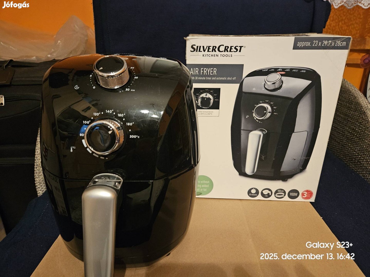 Lidl-es forrólevegős sütő eladó