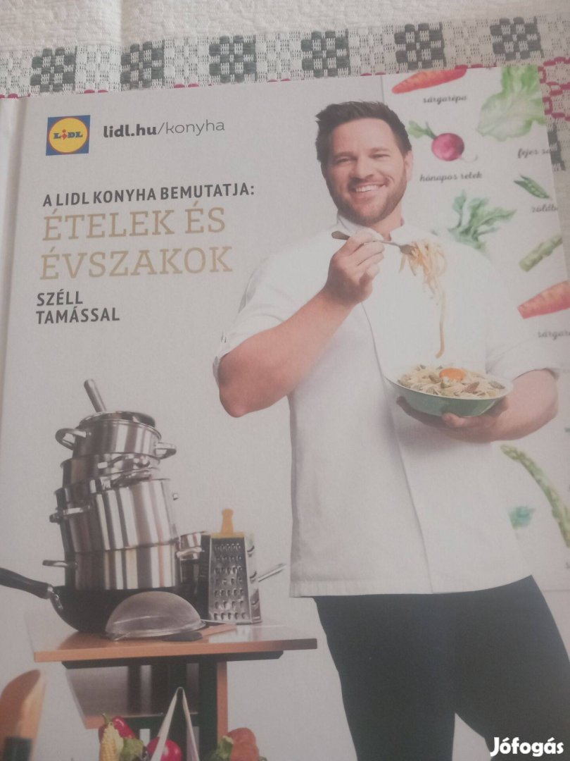 Lidl szakácskönyv (Ételek és évszakok) + Stahl Judit Enni jó