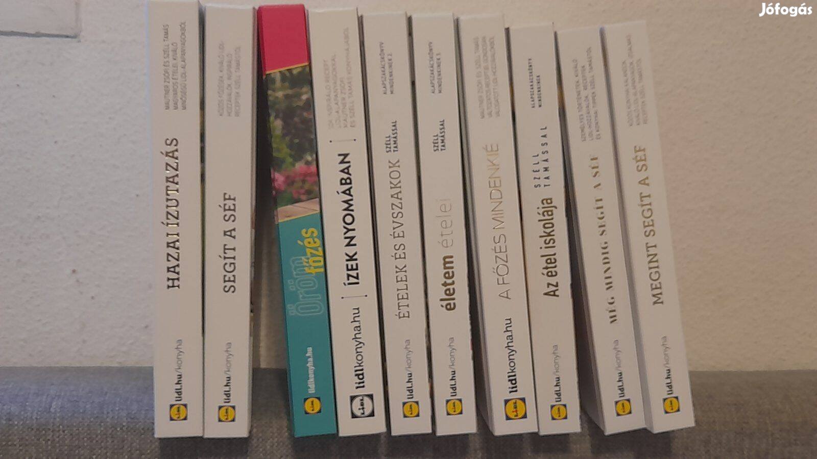 Lidl szakácskönyvek 10db