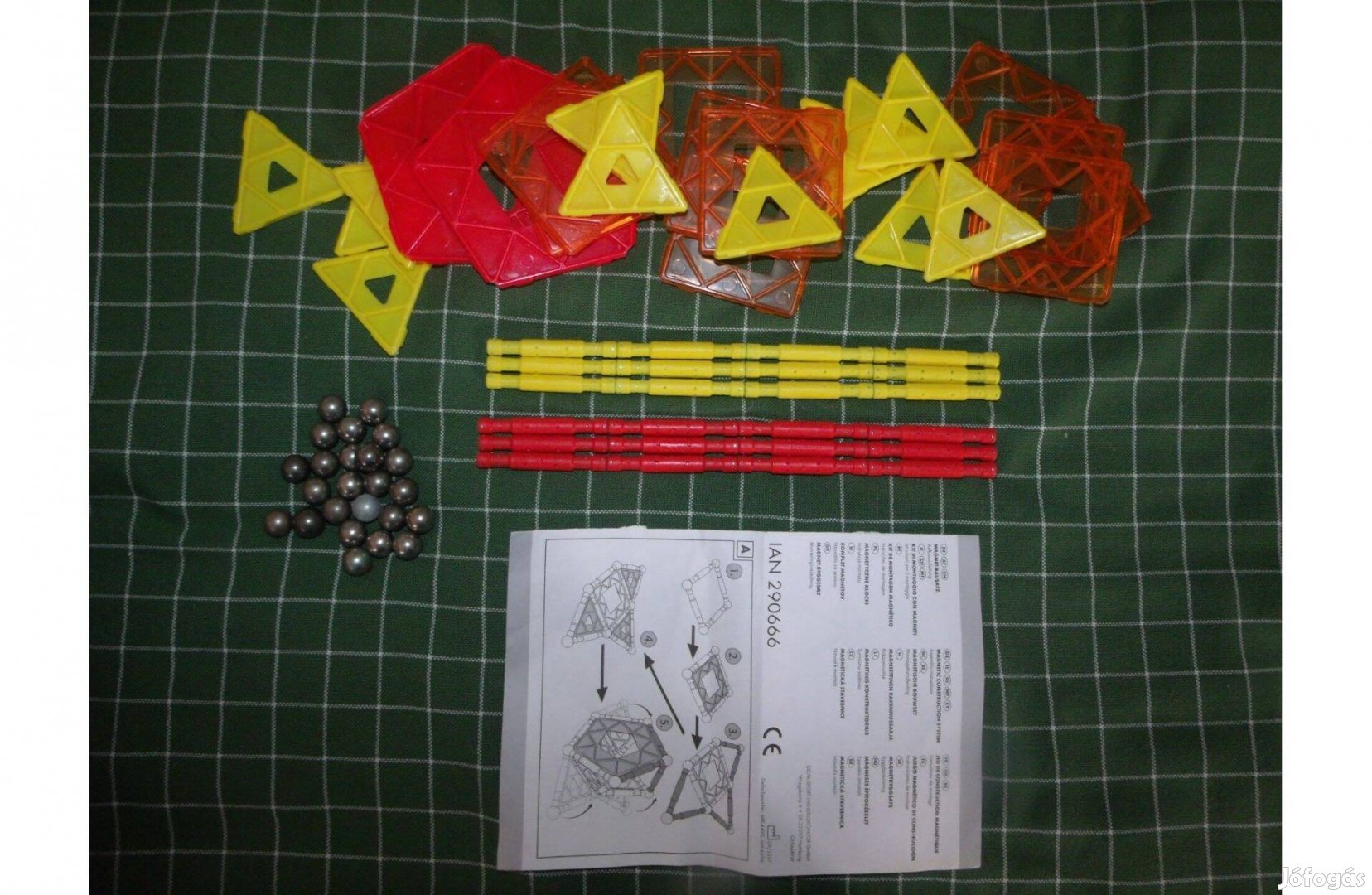 Lidl vagy Aldi nem Geomag 7237db mágneses építőjáték építő