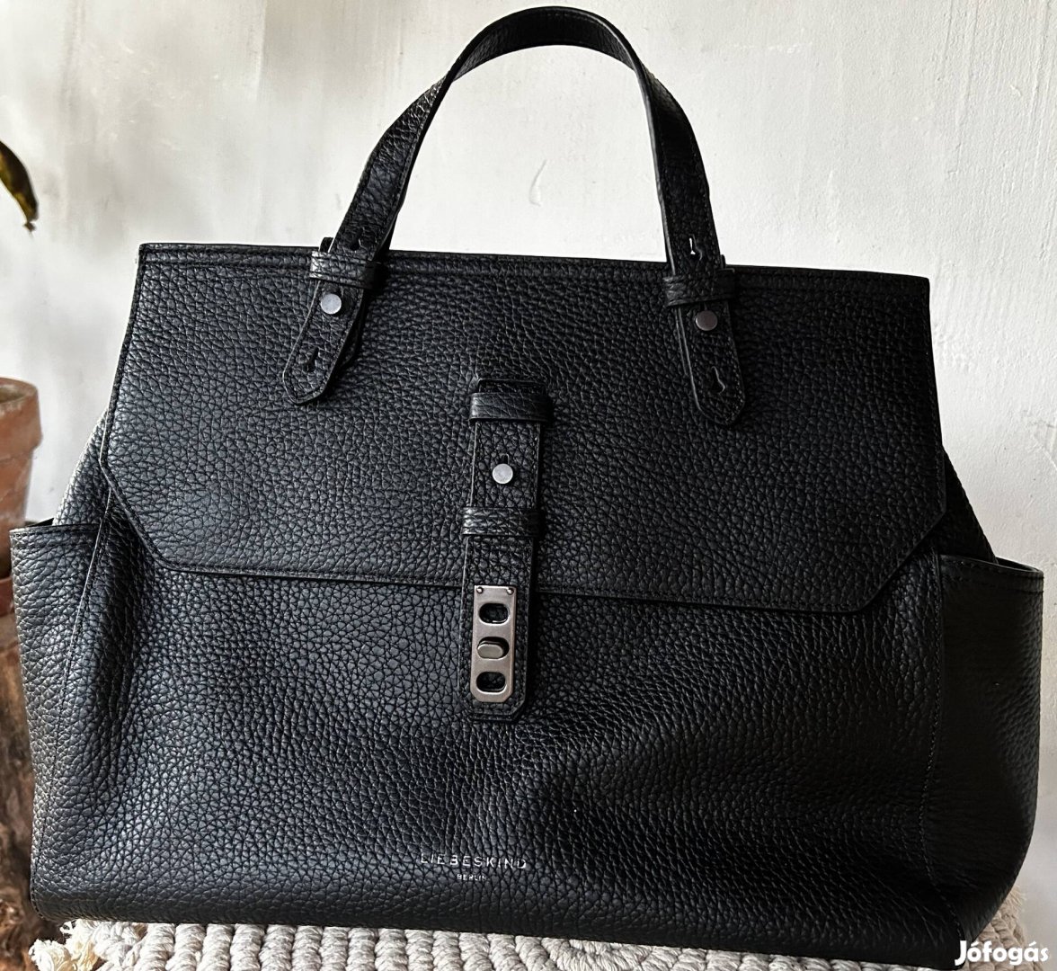 Liebeskind Berlin nagy bőr kézitáska Új! válltáska crossbody