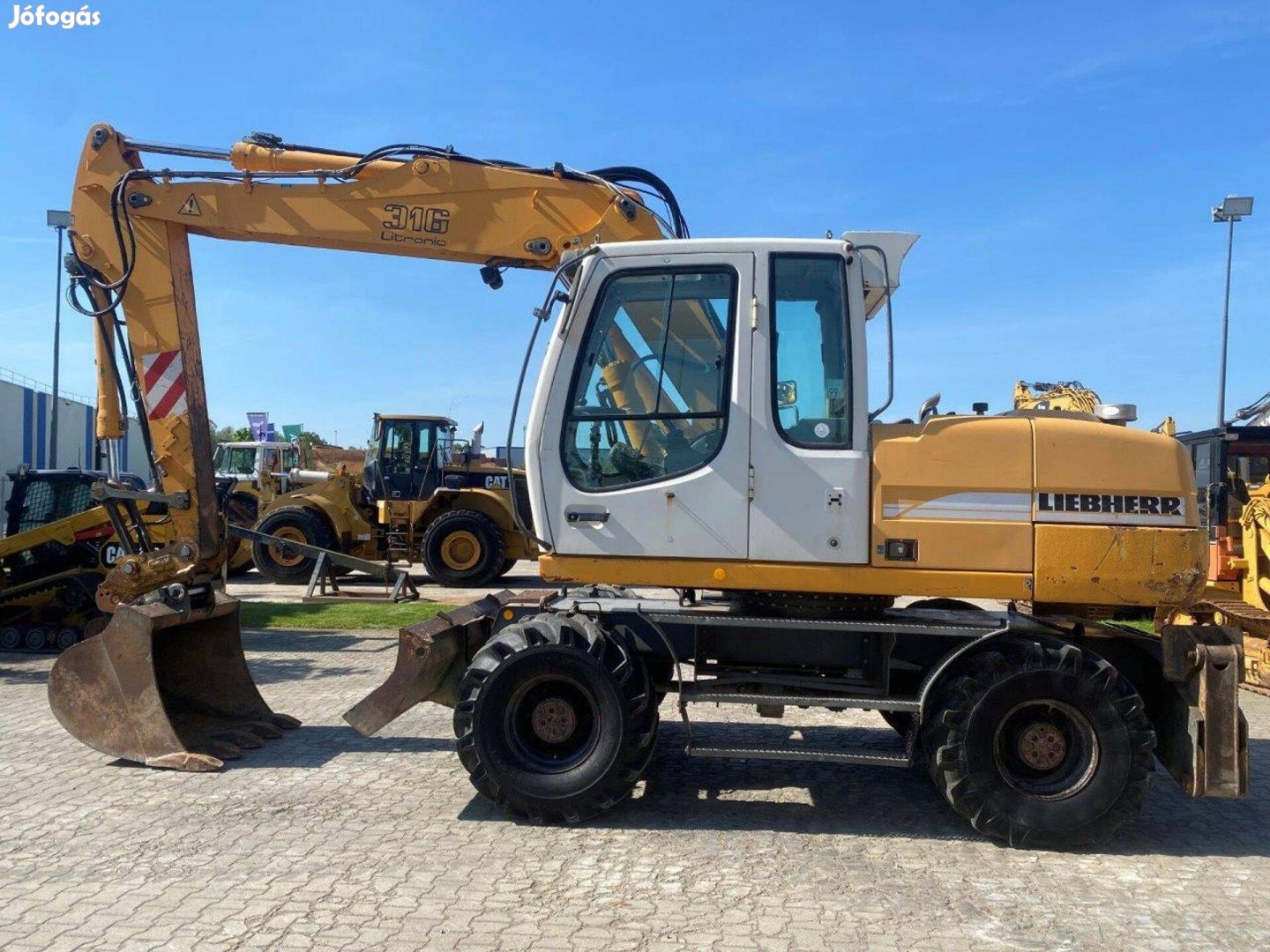 Liebherr A316 / 10.782 üzemóra / Lízing 20%-tól