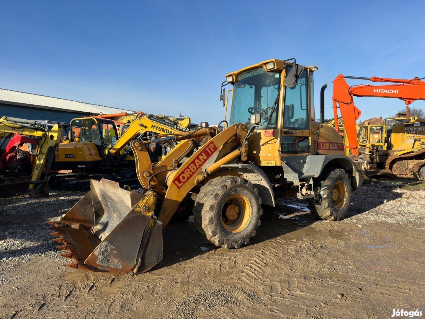 Liebherr L509 homlokrakodó