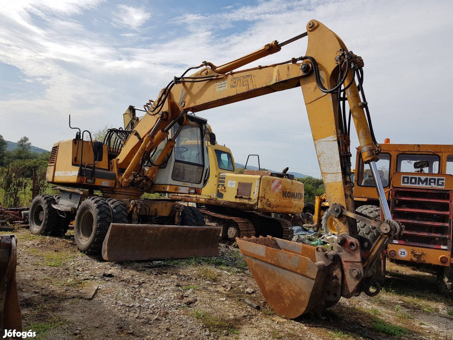 Liebherr M312.darabokban