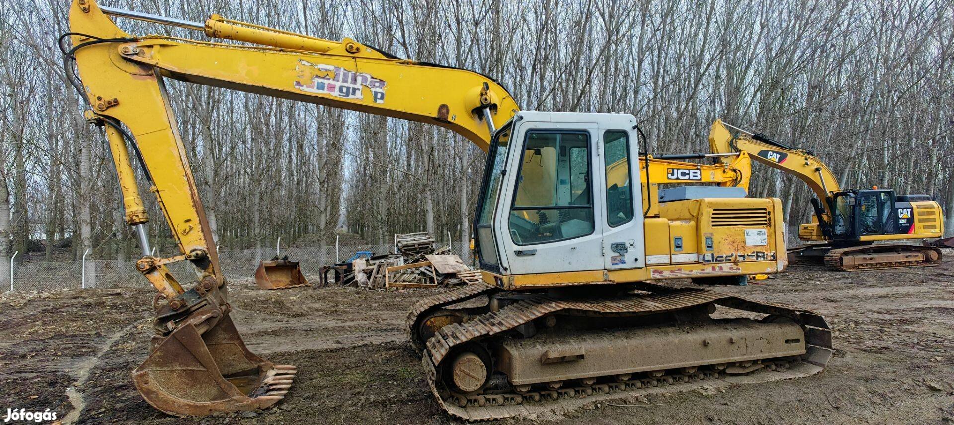Liebherr R902 HDSL Litronic láncos árokásó motorhibásan eladó!