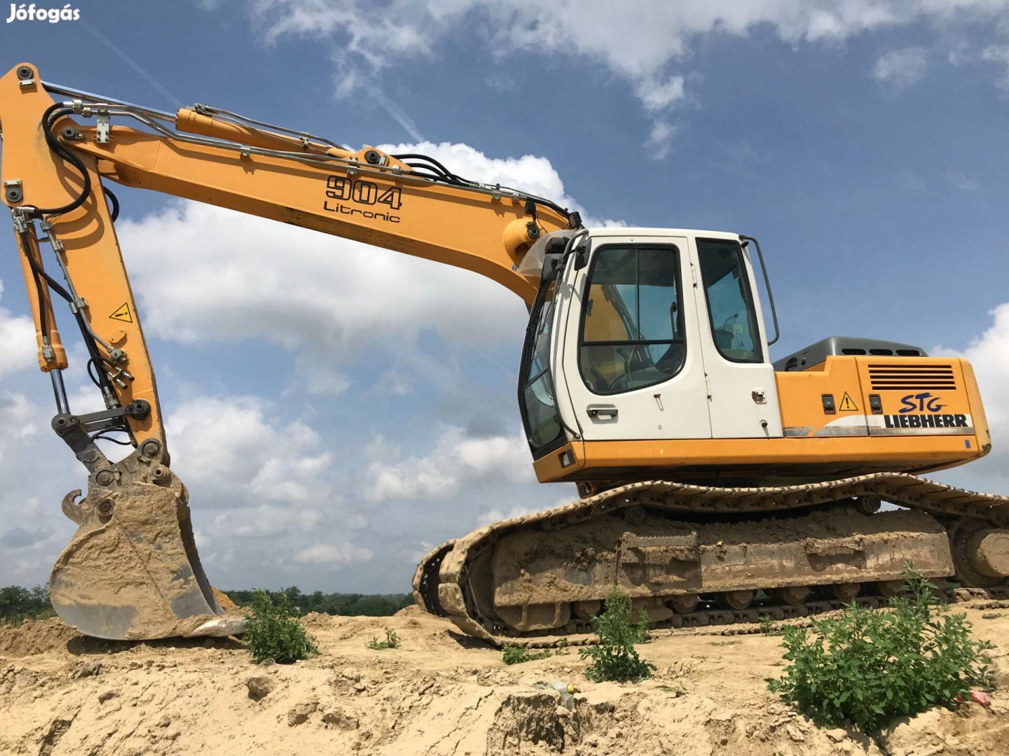 Liebherr R904C HDSL lánctalpas kotró