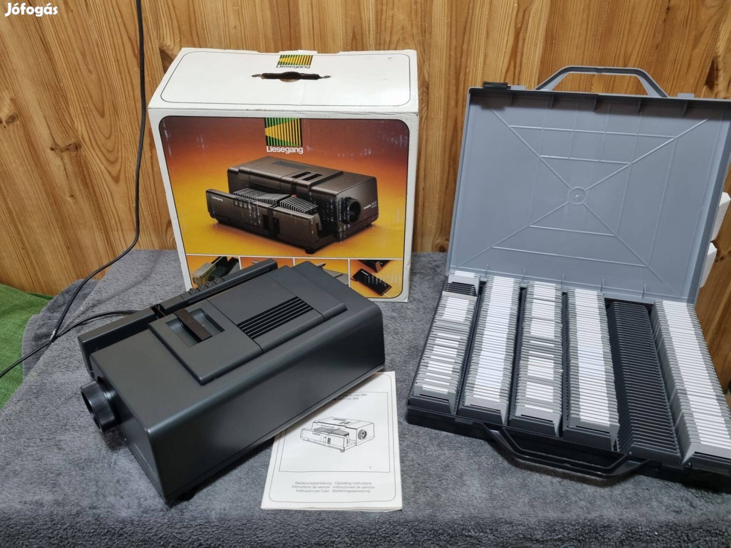 Liesegang 3000 AF diavetítő dobozában újszerű állapotban