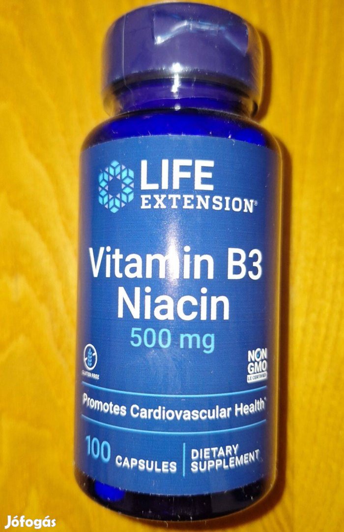 Life Extension Niacin 500g, 4db