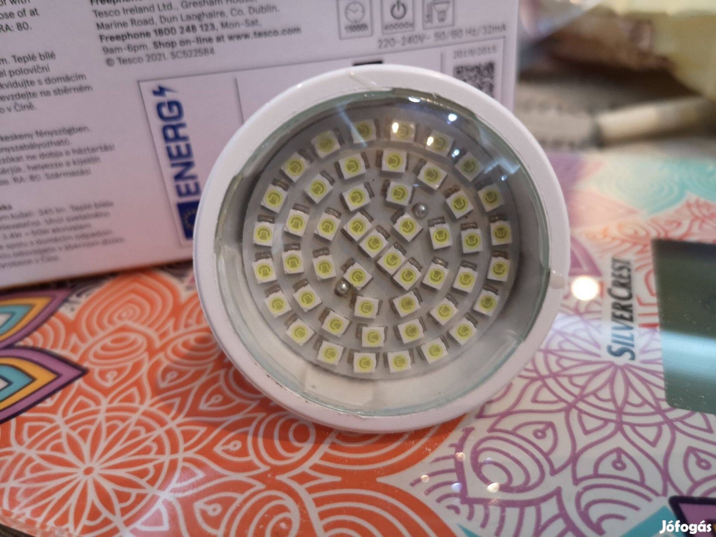 Life Light Led energiatakarékos spotlámpa 2,4W GU10