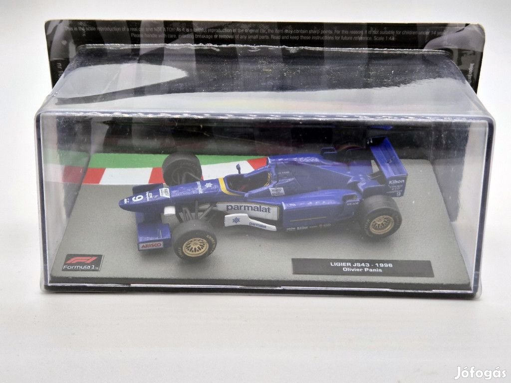 Ligier JS43 F1 #9 (1996) - Olivier Panis -  Edicola - 1:43