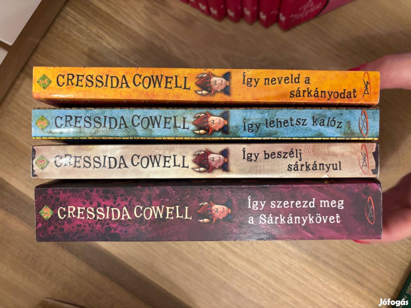 Lígy neveld a sárkányodat könyvcsomag 4 db