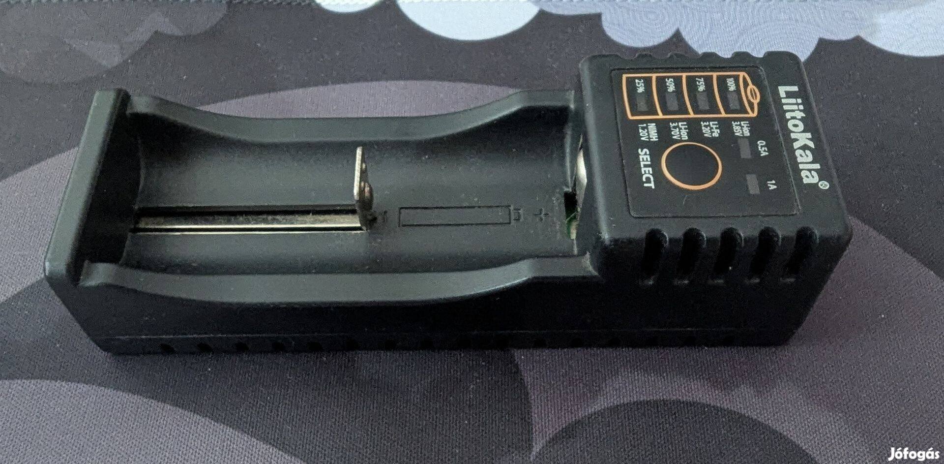 Liitokala 1A akkutöltő