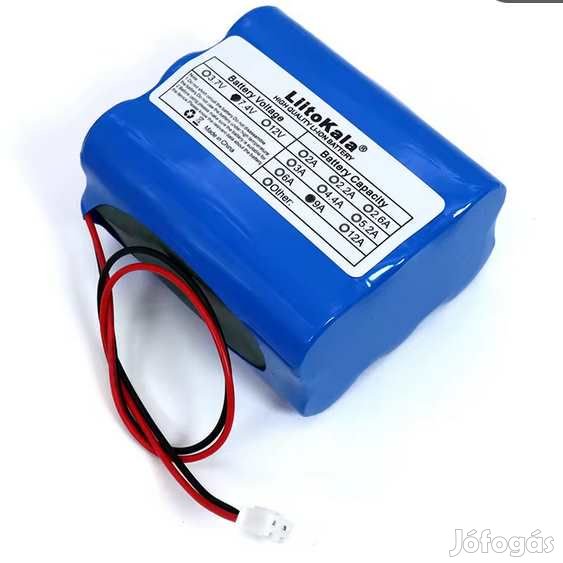 Liitokala 7,4V 9900mAh Li-ion Akkumulátor Pack 2S3P 5649