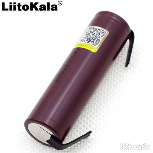 Liitokala HG2 3000mAh 20A 18650 Cella Hegesztett füllel (5076)