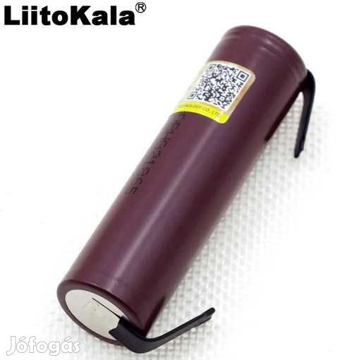 Liitokala HG2 3000mAh 20A 18650 Cella Hegesztett füllel (5076)