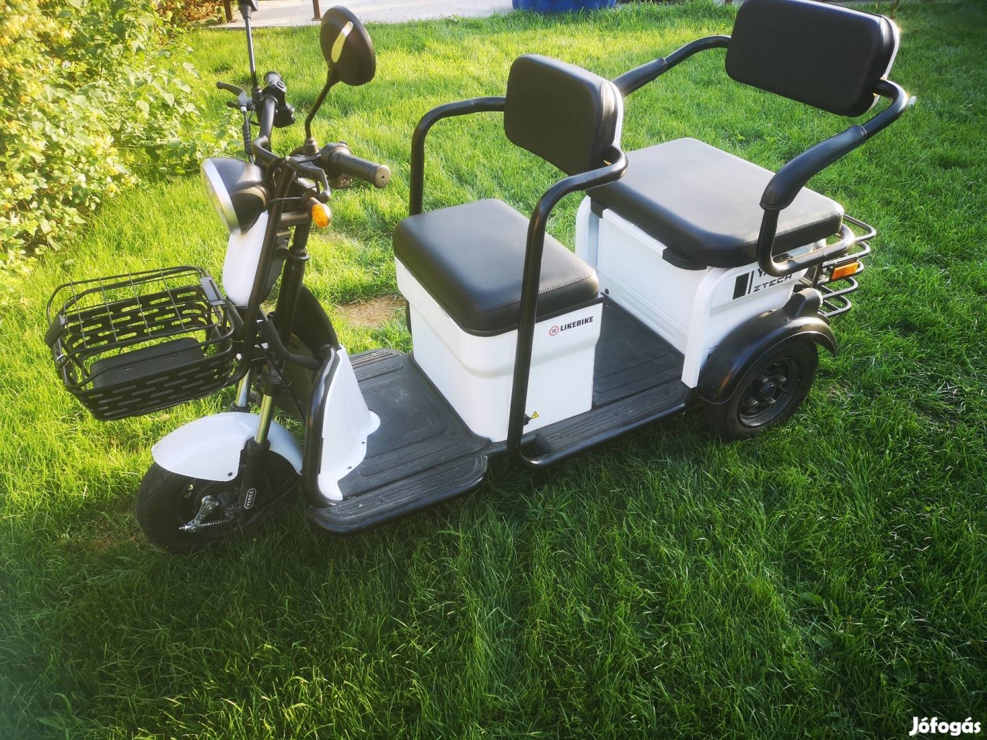 Likebike Ztech zt17 gull elektromos tricikli
