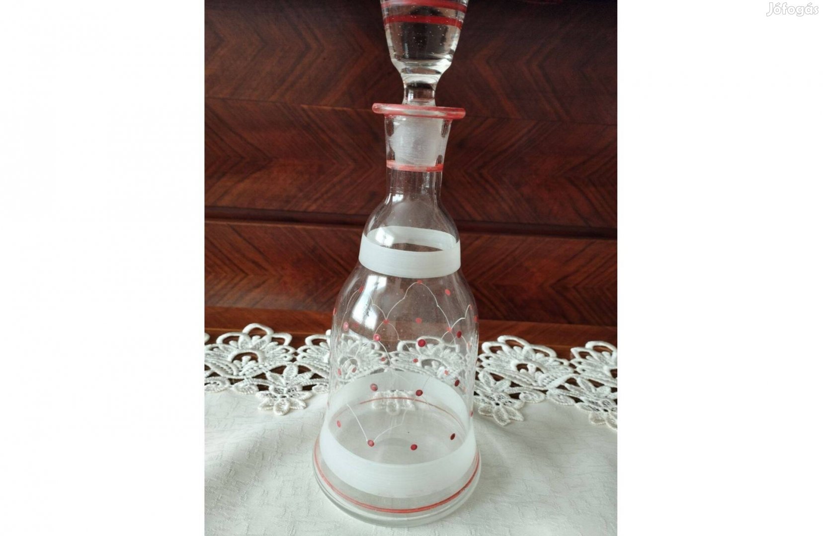 Likőrös üveg - dugóval 500 ml