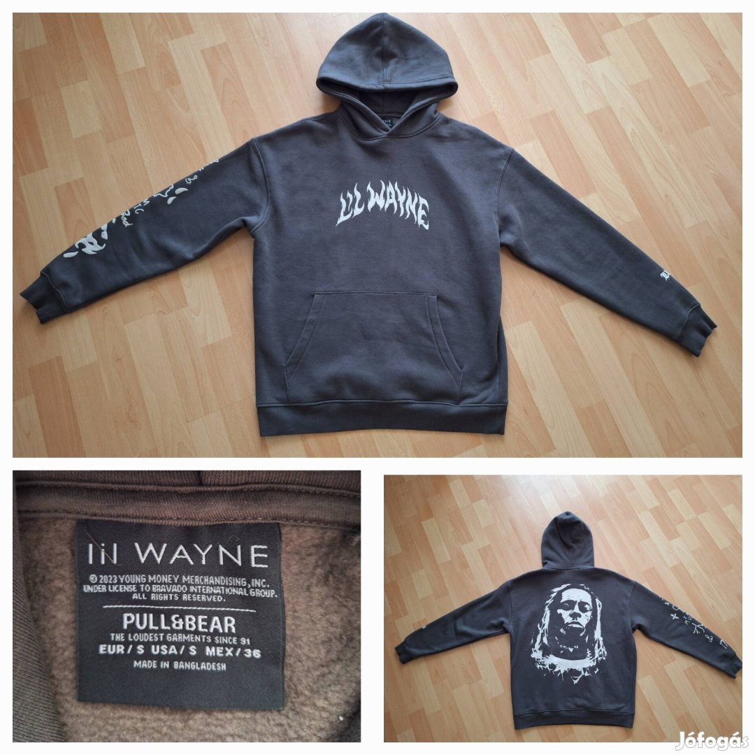 Lil Wayne pulóver pulcsi Pull&Bear S méret