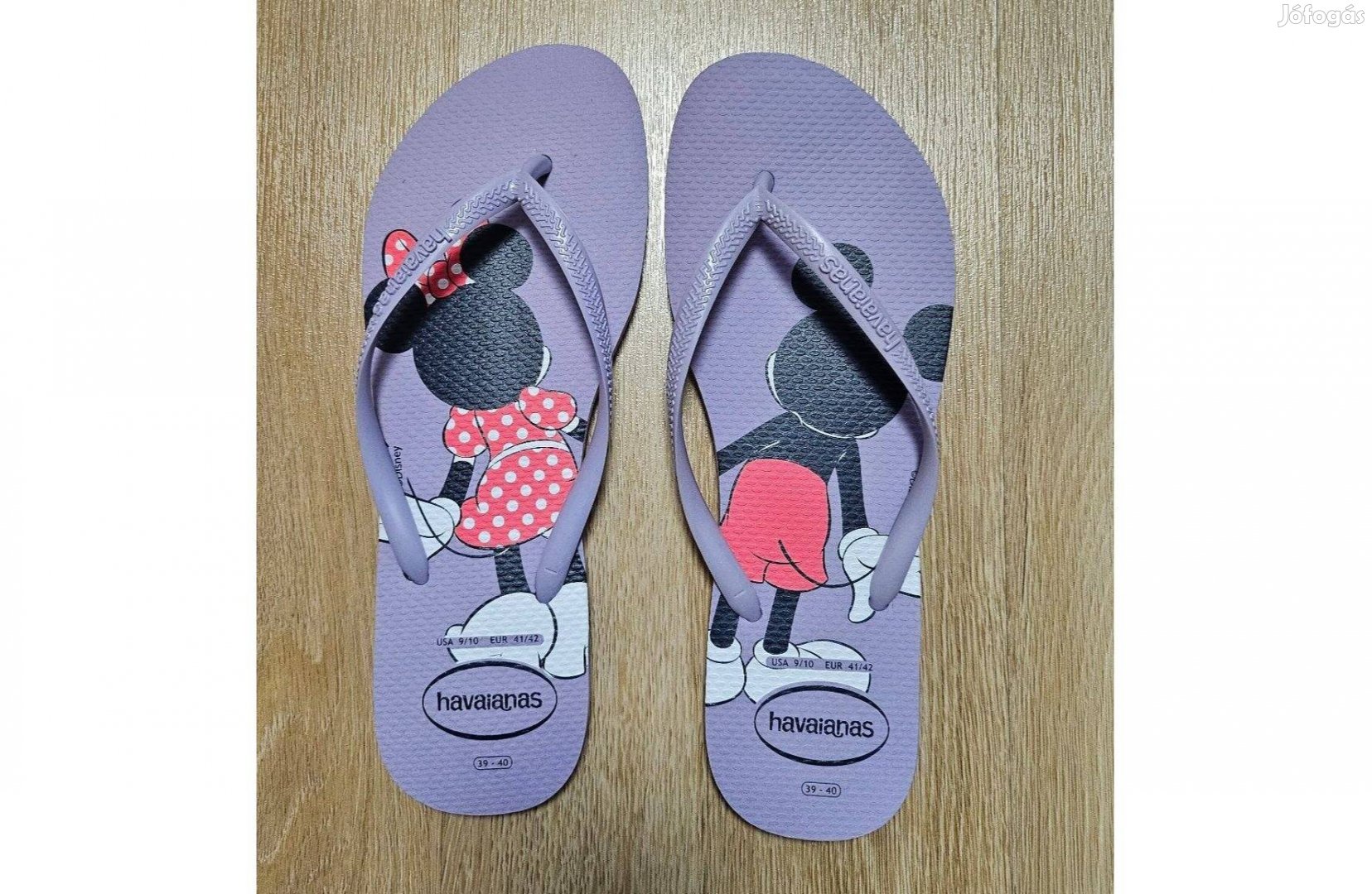 Lila Mickey flip-flop papucs (39) - Havaianas