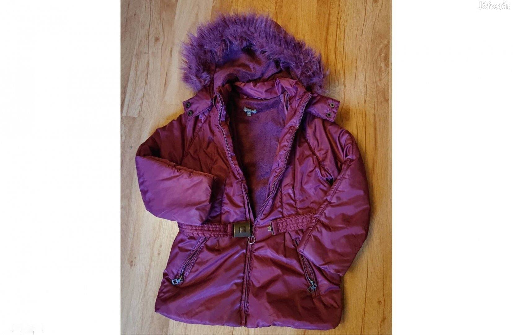 Lila dzseki kabát 122-es méretben