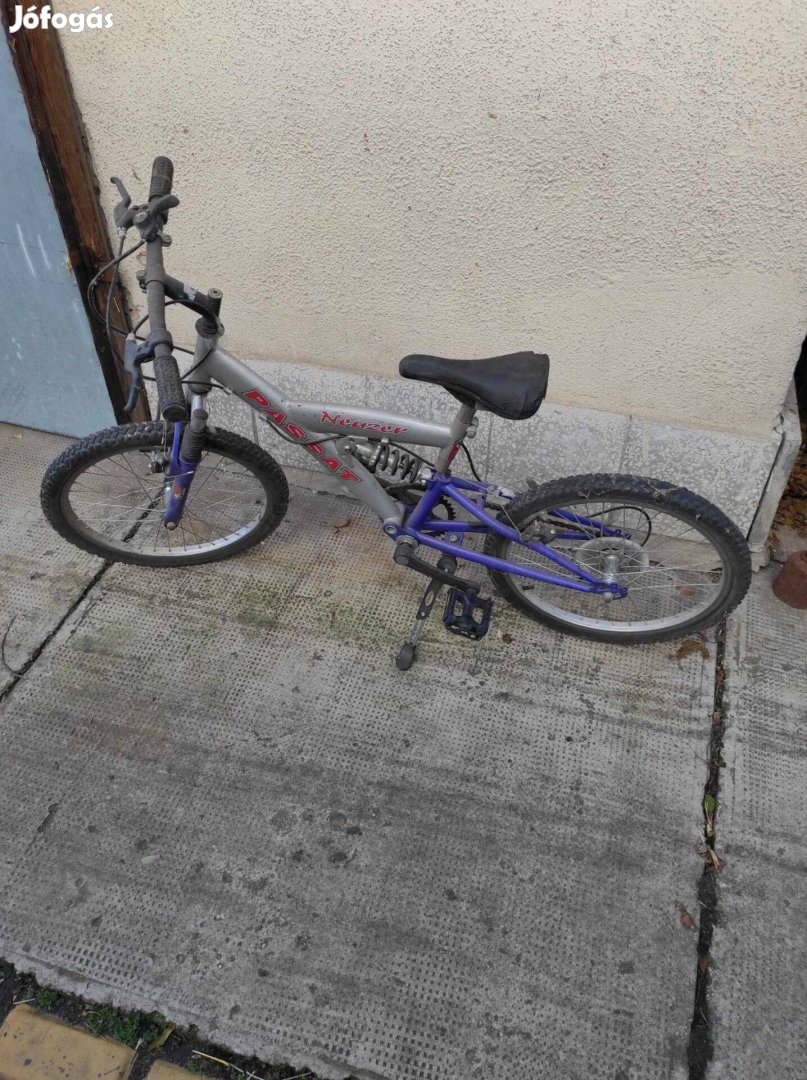 Lilás, kék - szürke bicikli 20 colos gyermekbicikli 10000forint