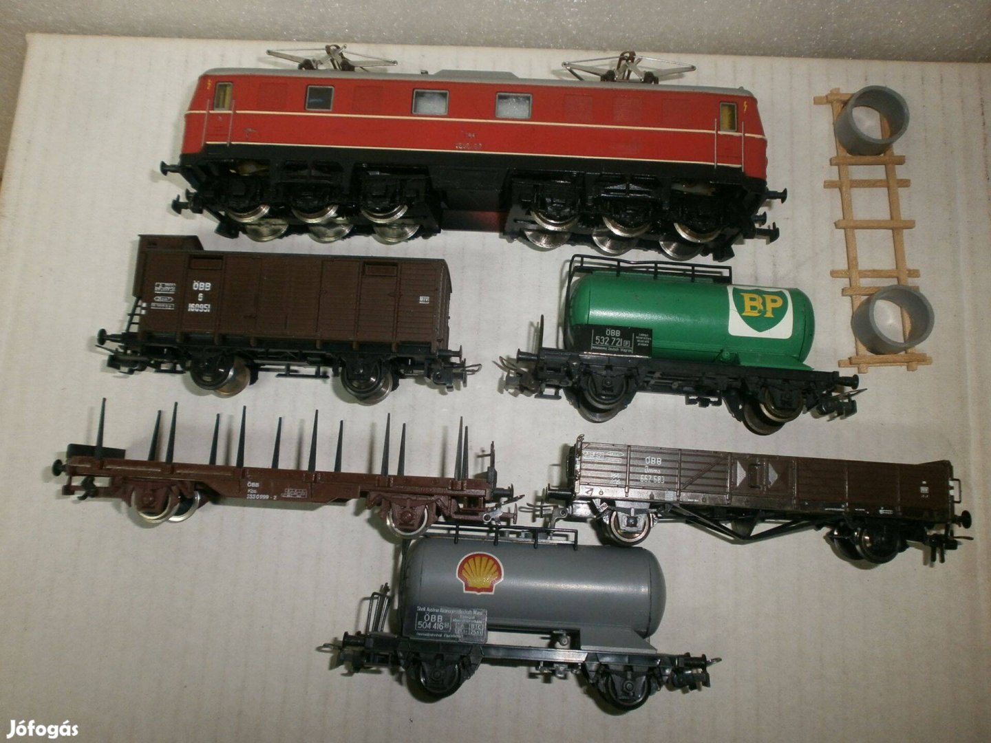 Liliput Kleinbahn - Őbb -teher vonat szerelvény - H0 - Sk-13