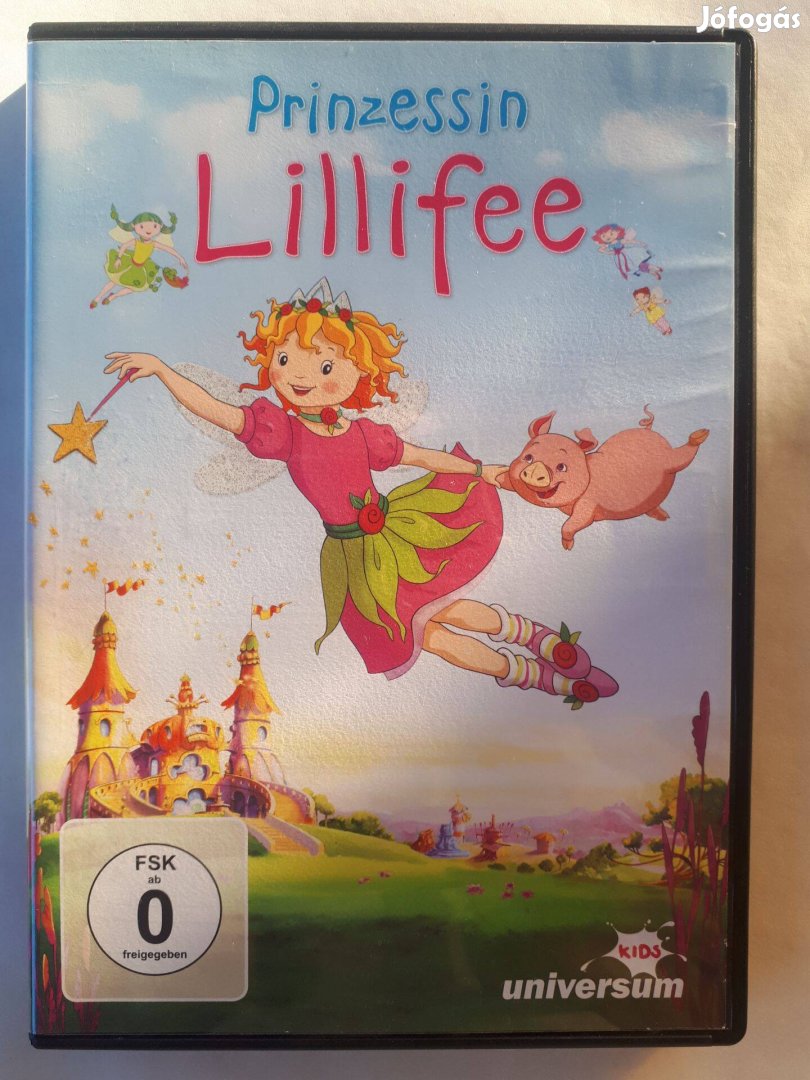 Lillifee hercegnő angol és német nyelvű DVD