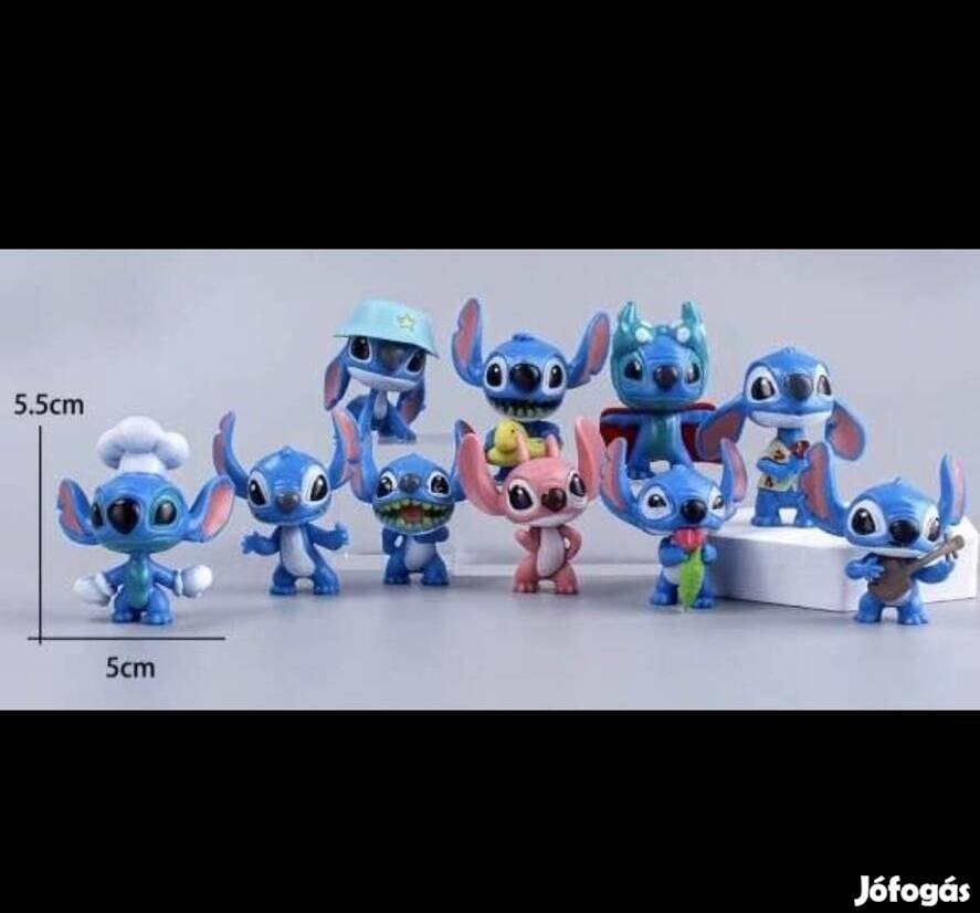 Lilo & Stitch Angel Figura 5 db 4999.- Ajandék Stitch lufi adok