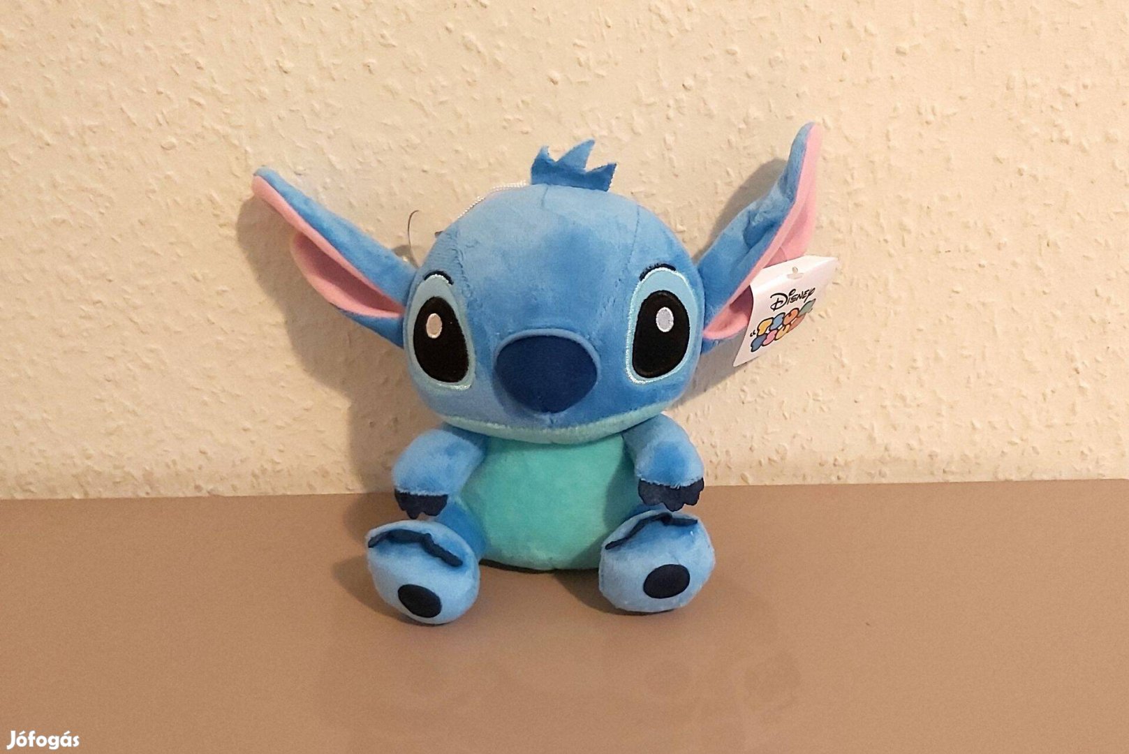 Lilo és Stitch Stitch plüss 18cm +ajándék kulcstartó Új számlával