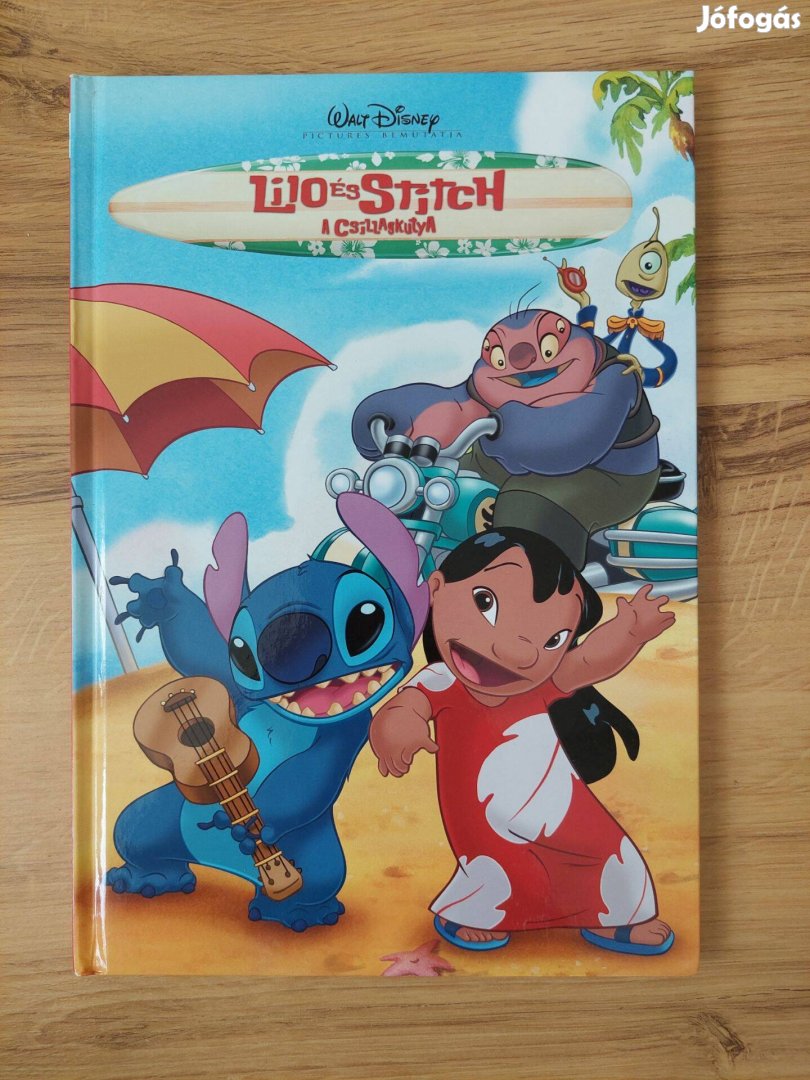 Lilo és Stitch a csillagkutya Disney mesekönyv, gyerek könyv