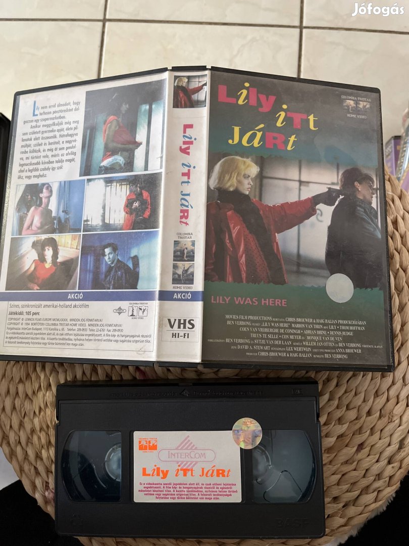 Lily itt járt vhs film