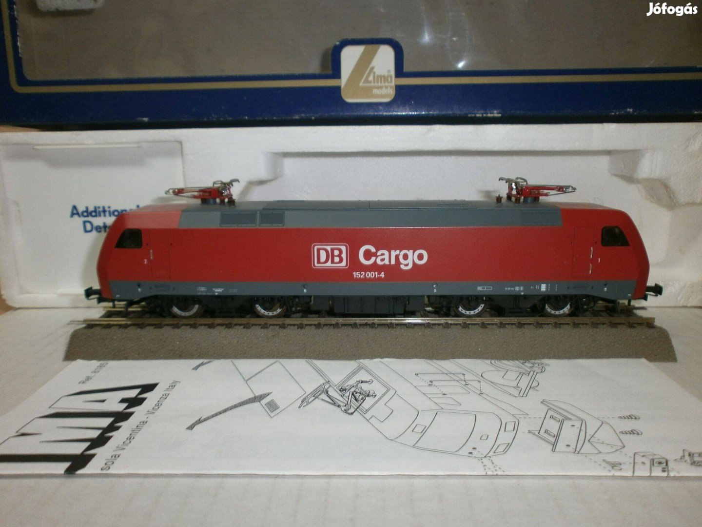 Lima Golden Series L258584 -DB "Cargo"- BR 152 -villanymozdony -H0