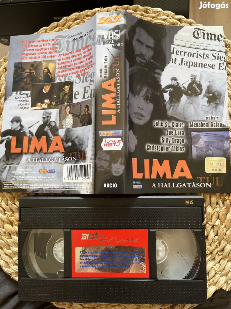 Lima a hallgatáson túl vhs